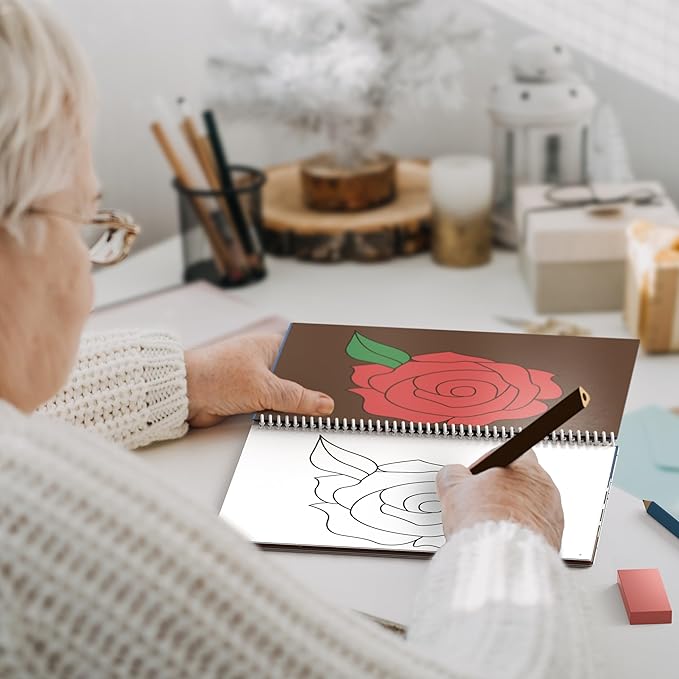 Keeping Busy Coloring Activity Kits for Dementia Patients Dementia Activities for Seniors Alzheimers Products for Elderly Easy Adult Coloring Book for Seniors Gifts for Elderly Women & Men Alzheimer's