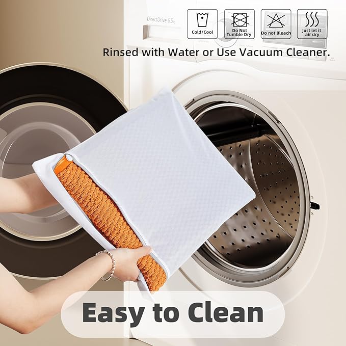 Bathroom Runner Rug, Long Bath Mat Washable Thin Quick Dry Low Pile Bathroom Runner Rugs 24 x 60 Non Slip, Orange 24"x60"