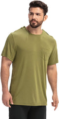 MAI We Care Post Shoulder Surgery Shirts for Men - Tear Away Recovery Apparel, Premium Chemotherapy Clothing