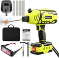 Portable Handheld Welding Machine 110V with IGBT Inverter, 5-Level Adjustable Current 20-120A, Compact Lightweight Design for Stick Welder, DIY Projects, and Professional Use (GREEN)