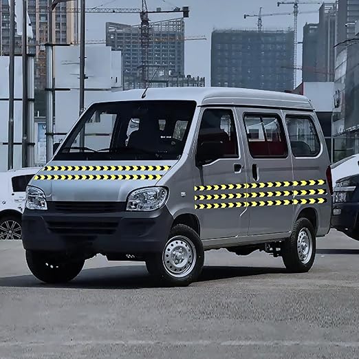 Reflective Tape Outdoor Waterproof 3 inch X 10 feet, High Visibility Hazard Conspicuity Warning Safety Industrial Marking Tape