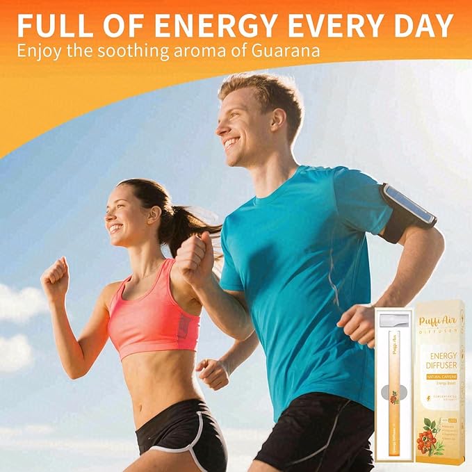 PUFFIAIR Herbal Diffuser Duo with Milk Thistle, Guarana & More丨Inner Vitality Duo for Liver Detox & Energy Boost Support - 600 Uses Per Stick