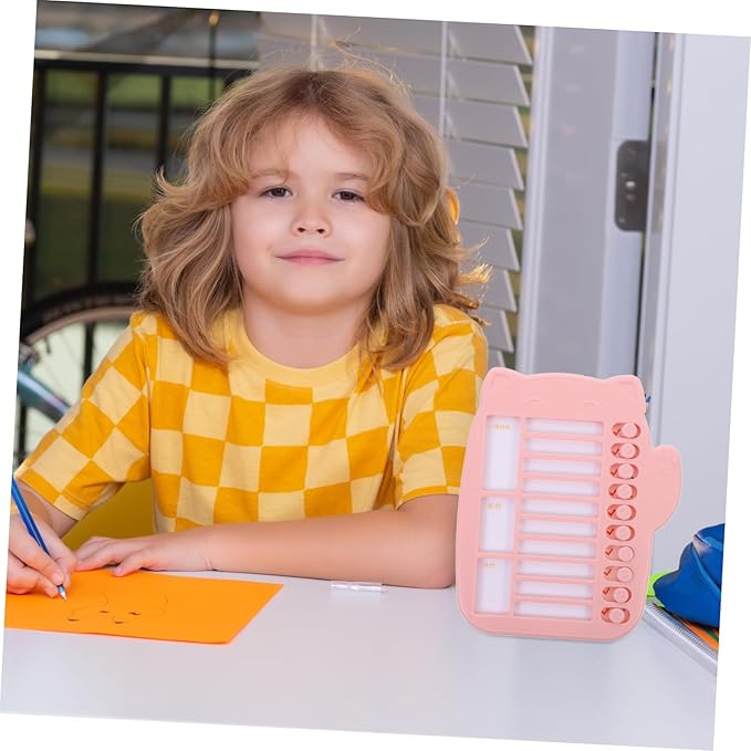 1set Boys and Girls Chores Chart Behavior Tracker for Boy Girl Reminder Board for Habits Erasable Task Planner for Home and School Routine Management