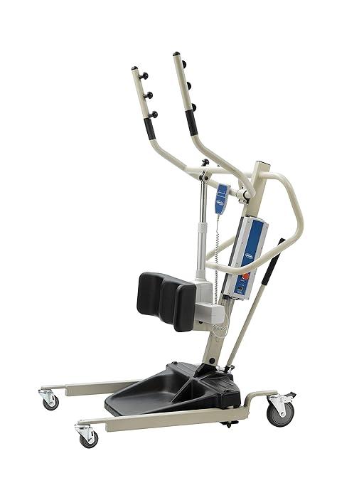 Invacare RPS350-1 Reliant Battery Powered Stand-Up Patient Lift with Manual Low Base, 350 lb. Weight Capacity