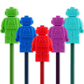 Sensory Pencil Toppers for Sensory Kids, Boys and Girls, Silicone Pencil Covers for Autism, ADHD, SPD, Reduce Fidgeting