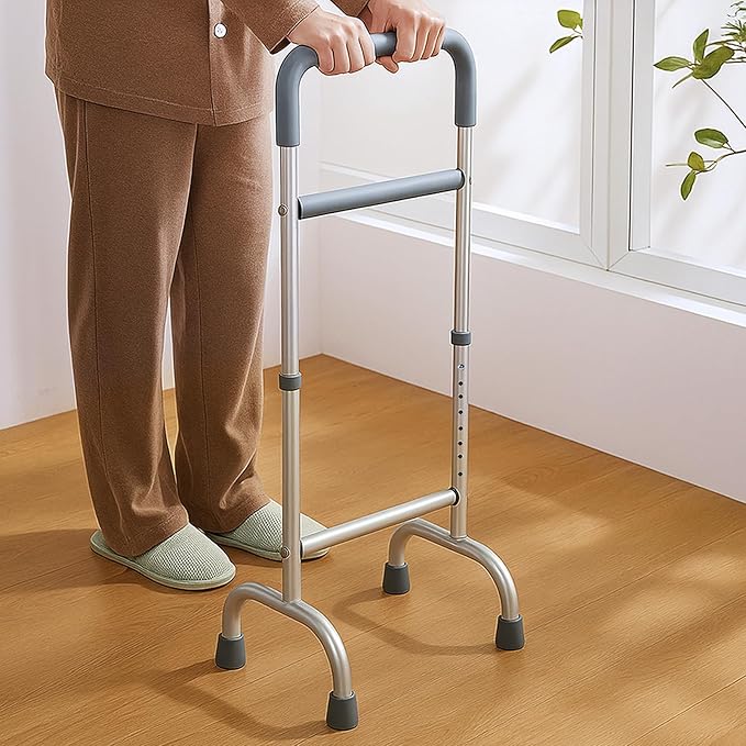 Stand Assist Cane for Elderly - Lightweight Aluminum Alloy (2.3lb).Lightweight 2.3lb & Adjustable Height 31.5-39.3 inch, Balance Support Walking Aid for Seniors Indoor Outdoor Use