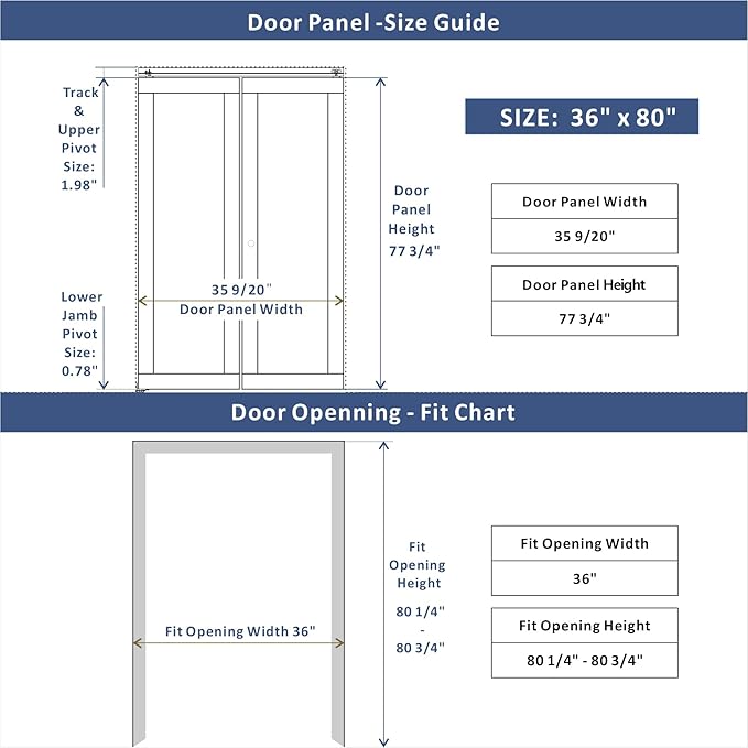 BARNER HOME Bi-fold Doors - Cane Closet Door for 36" x 80" Opening, Webbing & Wood Interior Door Slab, Including Hardware, MDF, White Folding Door for Wardrobe