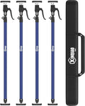 XINQIAO Cabinet Jacks for Installing Cabinets, Heavy Duty Third Hand Tools Adjustable Support Pole from 49.2 in to 114.2 in, 4 PCS
