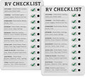Zonon 2 Pack Rv Checklist Board to Do List Boards Plastic Chore Chart Memo Checklist Boards with Slider Portable Daily Affairs Detachable Schedule Planner for Home Office Check Items Accessories