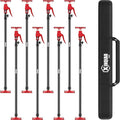 XINQIAO Cabinet Jacks for Installing Cabinets, Light Duty Third Hand Tools Adjustable Support Pole from 45 in to 113.6 in, 8 PCS
