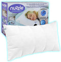 Nuzzle Cooling Adjustable Pillow Queen Size for Side Sleepers, Luxury Bed Pillow Hotel Collection - Best Adjust Height Soft Firm Pillow for Back, Stomach or Side Sleepers