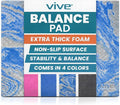 Vive Balance Pad - Foam Large Yoga Mat Trainer for Physical Therapy, Stability Workout, Knee and Ankle Exercise, Strength Training, Rehab - Chair Cushion for Adults, Kids, and Travel
