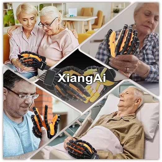 Upgraded 6th Generation Robot Gloves For Cerebral Palsy,Finger Paralysis, Stroke Hand Recovery Device,Therapy Gloves For Stroke Patients, Hand Therapy Equipment.