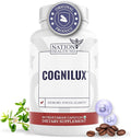 Cognilux - Brain Supplements for Memory and Focus - Nootropic Focus Supplement with Niacin, Vitamin B6, GABA and More - Memory Supplement for Brain, Brain Health