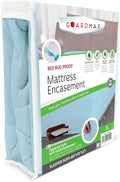 Guardmax Jersey Knitted Sleeper Sofa Zippered Mattress Encasement - Waterproof & Bed Bug Proof Mattress Protector - Comfortable, Soft, and Noiseless Zippered Bedding - Dust Mite Proof (60 x 72 x 5)