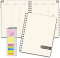 ESSENTIAL 2026 Monthly & Weekly Planner with Tabs, 7"x9": 14 Months (November 2025 - December 2026), Professional, Simple, Easy-to-Use Design and Frosted Poly Cover for Extra Protection (Frosted)