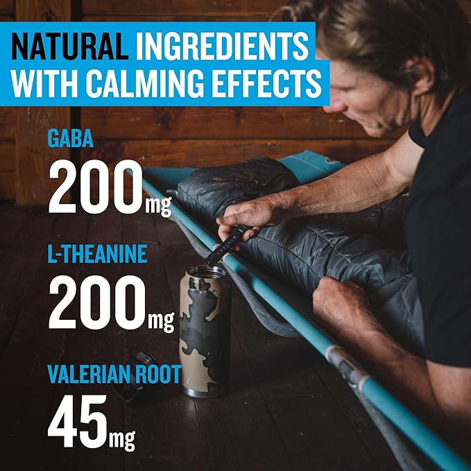 PROTEKT GABA L Theanine Supplement | Melatonin-Free Sleep Aid for Adults | Valerian Root for Night Support & Restful Sleep | GABA Calm Liquid Drink Mix for Adults | Lemon Ginger, Pack of 10