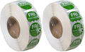 DayMark Safety Systems-IT1143925 Day of The Week 3/4" Circle Permanent Label, FRI (Roll of 1,000) (Pack of 2)