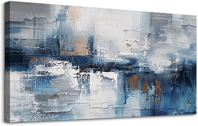 KELIYUAN Canvas Wall Art For Living Room Framed Wall Decor For Bedroom Office Decorations Minimalism Abstract Wall Paintings Inspiration Pictures Artwork Modern Room Home Decor Mural 20 x40 in