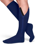 TheraMagic® Zipper Compression Socks for Men & Women, 20-30mmHg Closed Toe Graduated Zippered Compression Stocking