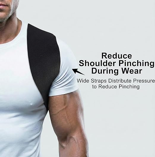 Full Back Posture Corrector for Men & Women – Pull-Back System Posture Brace – Wide Soft Straps, Breathable Mesh, Adjustable Support for Slouching, Rounded Shoulders & Upper Spine Pain Relief