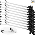 Sabary 10 Pack Suction Cup Reacher Grabber Heavy Trash Picker Grabber Tool, Long Handy Aids Nonslip Claw Reach Tool for Elderly Pick up Stick Arm Extension Litter Picker (Black,35 Inch)