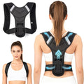 Posture Corrector for Men & Women, Adjustable Back Brace & Straightener for Office, Home & Daily Use, Relieve Back Pain, Prevent Hunching & Slouching, Comfortable & Breathable, S