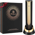 Electric Wine Bottle Opener with Charging Base & Built-in Foil Cutter – Rechargeable Intelligent Touch-Activated Automatic Corkscrew – Luxury Christmas Wine Gifts for Women, Men, Seniors