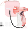 BEVTEE Tagging Gun for Clothing, Pink Tag Gun Kit with 5 Needles, 1120 Barbs Fasteners & 1 Hard EVA Case, Durable and Easy to Use Tagging Tool for Clothes, Fabric, Retail Price Tags and DIY