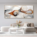 KLAKLA Extra Large Wall Art 86x29 Inches - Abstract Huge Canvas Picture Wall Decor Living Room Oversized Artwork for Walls Bedroom Office Decoration Modern Frame Wall Art