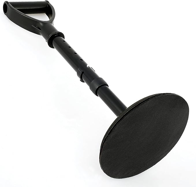 Mobility Tool Standing Aid Device Adjustable Standup Helper to Help Get Up from Floor and Ground Metal Senior Lift Assist Device Elderly Standing Helper Support Tool for Seniors(Black)