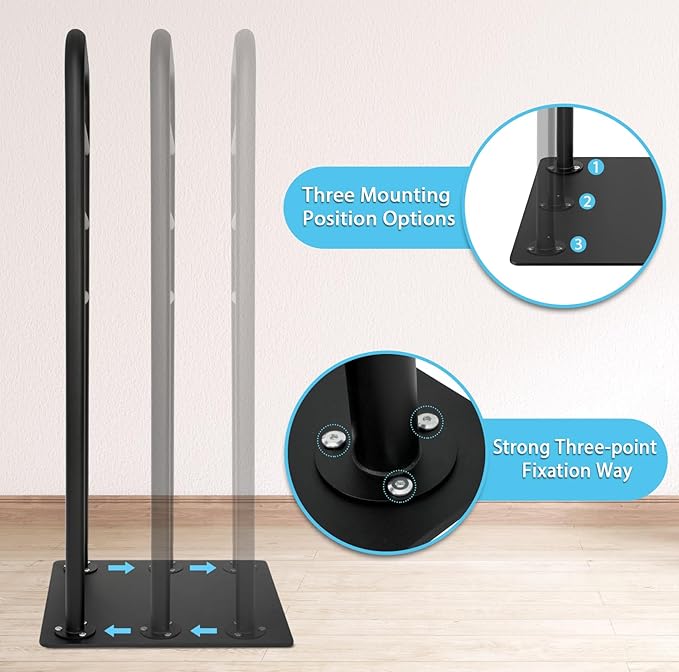 Chair & Couch Stand Assist bar, Heavy Duty Stand Assist Rail with Non-Slip Covers, Four Heights Assist Bar for Seniors, Pregnant, Adults and Other Relied On Persons