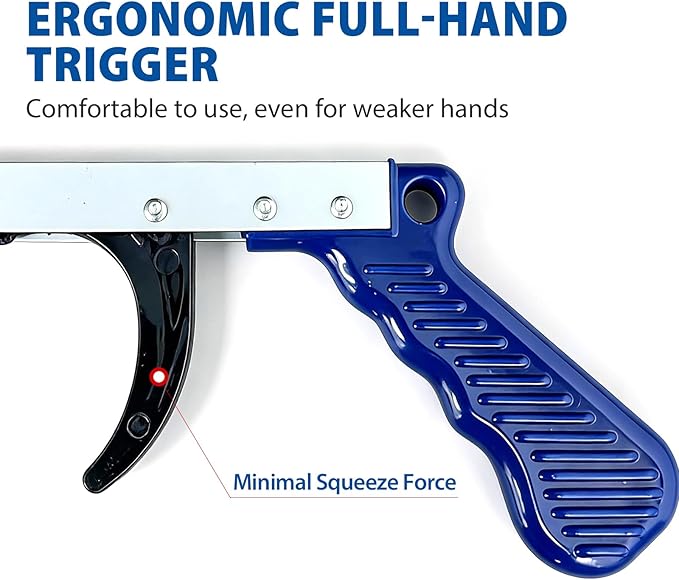 Blue Jay 32 Inch Reacher Grabber Tool, 2-Pack – Lightweight Non-Folding Pick Up Stick with Magnetic Tip, Long Reach Assist for Seniors, Mobility and Surgery Recovery