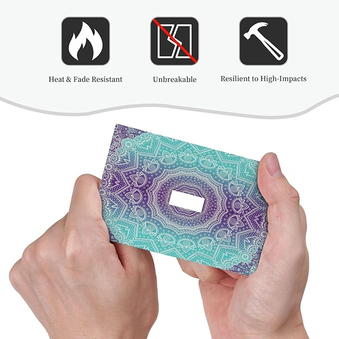 Light Switch Cover Ombre Modern Mandala Floral Geometric 1 Gang Wall Plate Cover Single Toggle Outlet Covers Decorative Switchplate Electrical Faceplate for Bathroom Bedroom Decor