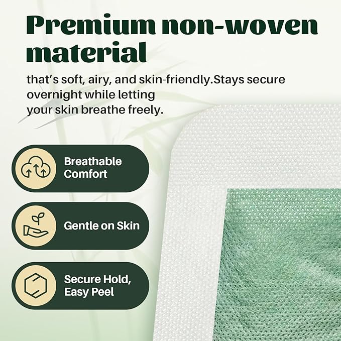 2 in 1 Upgraded 50-Count Deep Cleansing Foot Pads, Bamboo Vinegar & Ginger Patch for Sleep, Stress & Fatigue Relief | Natural Daily Detox Foot Spa, Self-Care Gift for Family & Loved Ones