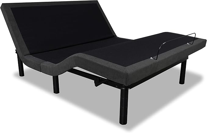 iDealBed iQ5 Luxury Hybrid Mattress and Adjustable Bed Sleep System, Pressure Relief Sleep, Zero Gravity, Anti-Snore, Custom Comfort Positions (Split King, Luxury Firm (Medium Firm) + 3i Custom)