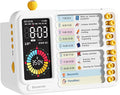 Visual Timer for Kids with 99 Minute Countdown, ADHD Timer with Planning Board, Daily Chore Board-Checklist for Autism, Silence Timer for Students