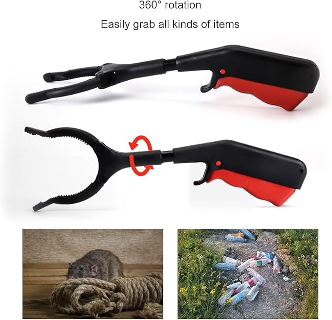 Grabber Tool & Trash Pickers, Nonslip Clamp Claws & Ergonomic Grip, Grabber, Grabber Tool,