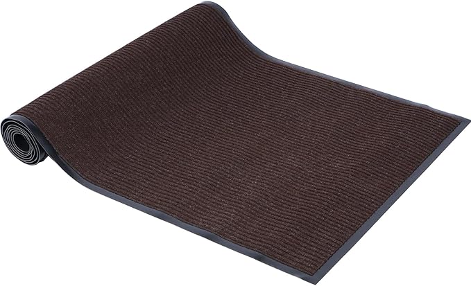 tonchean Commercial Grade Entrance Mat 3x10Ft Heavy Duty PVC Non-Slip Door Floor Mat, Indoor Outdoor Runner Rugs, Brush Step Entrance Mats for Corridor, Kitchen, Home, High Traffic Area