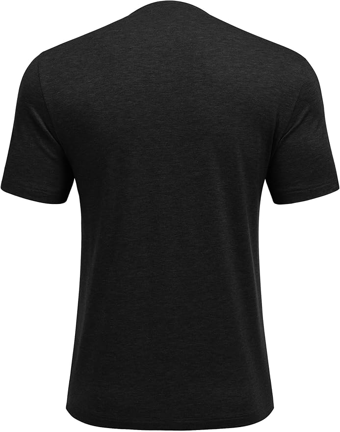 Deyeek Shoulder Post Surgery Recovery Shirts for Men Full Tear Away Short Sleeve T Shirt Adaptive Chemo Clothing