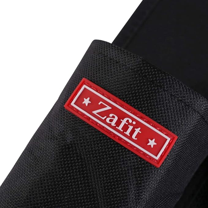 5 Pockets Bedside Caddy, Bedside Storage Organizer for Water Bottles, Magazines, Phone, Glasses (5 Pockets-Black)