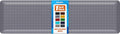 StepRite 1” Thick Kitchen Mats for Floor, Anti Fatigue Kitchen Rugs, Non-Slip,Heavy Duty Waterproof Kitchen Rug, Standing Desk Mat for Home, Kitchen, Office(Grey)
