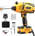 Portable Handheld Welding Machine 110V with IGBT Inverter, 5-Level Adjustable Current 20-120A, Compact Lightweight Design for Stick Welder, DIY Projects, and Professional Use (YELLOW)