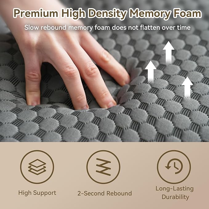Bed Reading Pillow Back Support with Arms, Removable Pillowcase for Book Working Gaming Resting Watching TV, White/22in