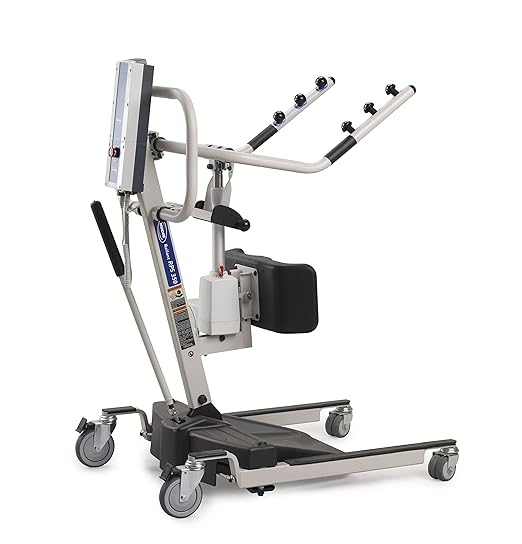 Invacare Reliant Battery Powered Stand-Up Patient Lift with Power Base, 350 lb. Weight Capacity, RPS350-2