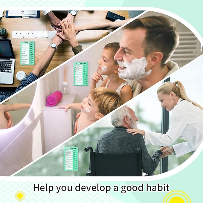 Chore Chart for Kids,To Do List, Daily Routine Chart, and Schedule Board-Checklist and Portable Memo for Efficient Task Management and Planning (green)