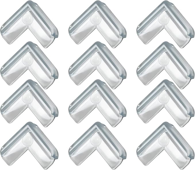 12pcs, Table , Baby, Corner Guards for Furniture, Corner Bumpers, Table Corner Protector for Baby