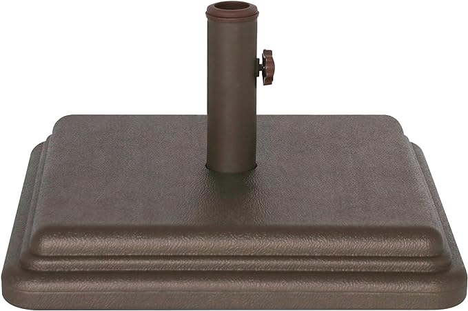 US Weight 40 Pound Umbrella Base - Weighted Umbrella base For Use With Patio Table – Heavy Duty Base- Made in the USA