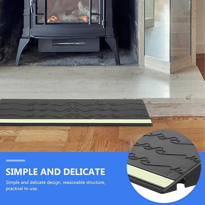 Indoor Rubber Threshold Ramp Pad Glow in The Dark Threshold Ramp for Robot Cleaner Home Entrance