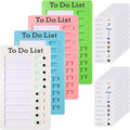 Aleric 4 Pcs Chores Chart for Kids, Daily Routine Chore Chart for Kids, Visual Schedule for Kids Chore Charts, Chore Board, RV Checklist, Sliding Planning Board to Do List ADHD Tools for Multiple Kids